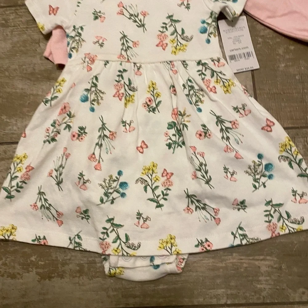 NWT Carter’s floral 2-piece set